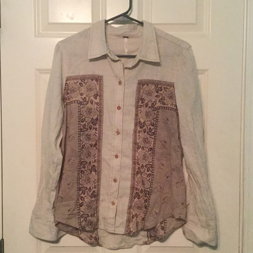 NWT Free People button down